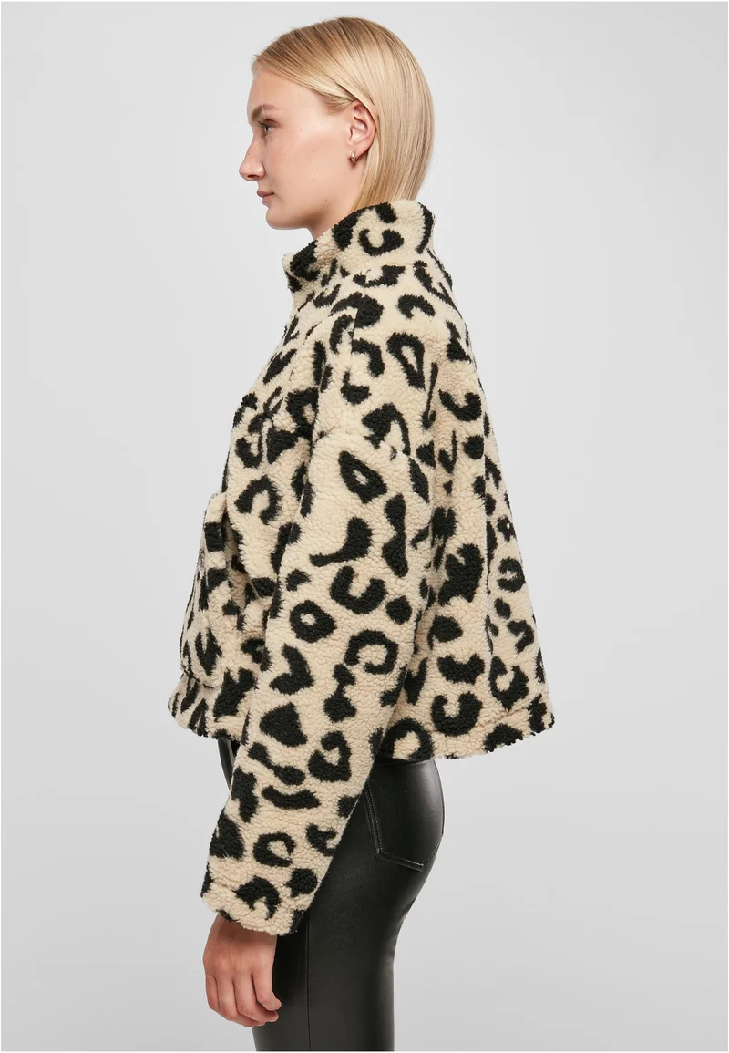 UC Short AOP Sherpa Sweater