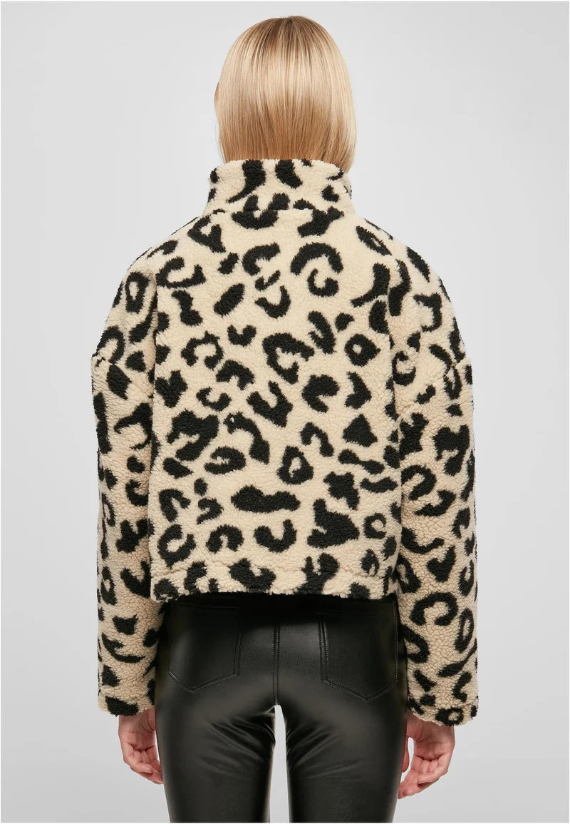 UC Short AOP Sherpa Sweater