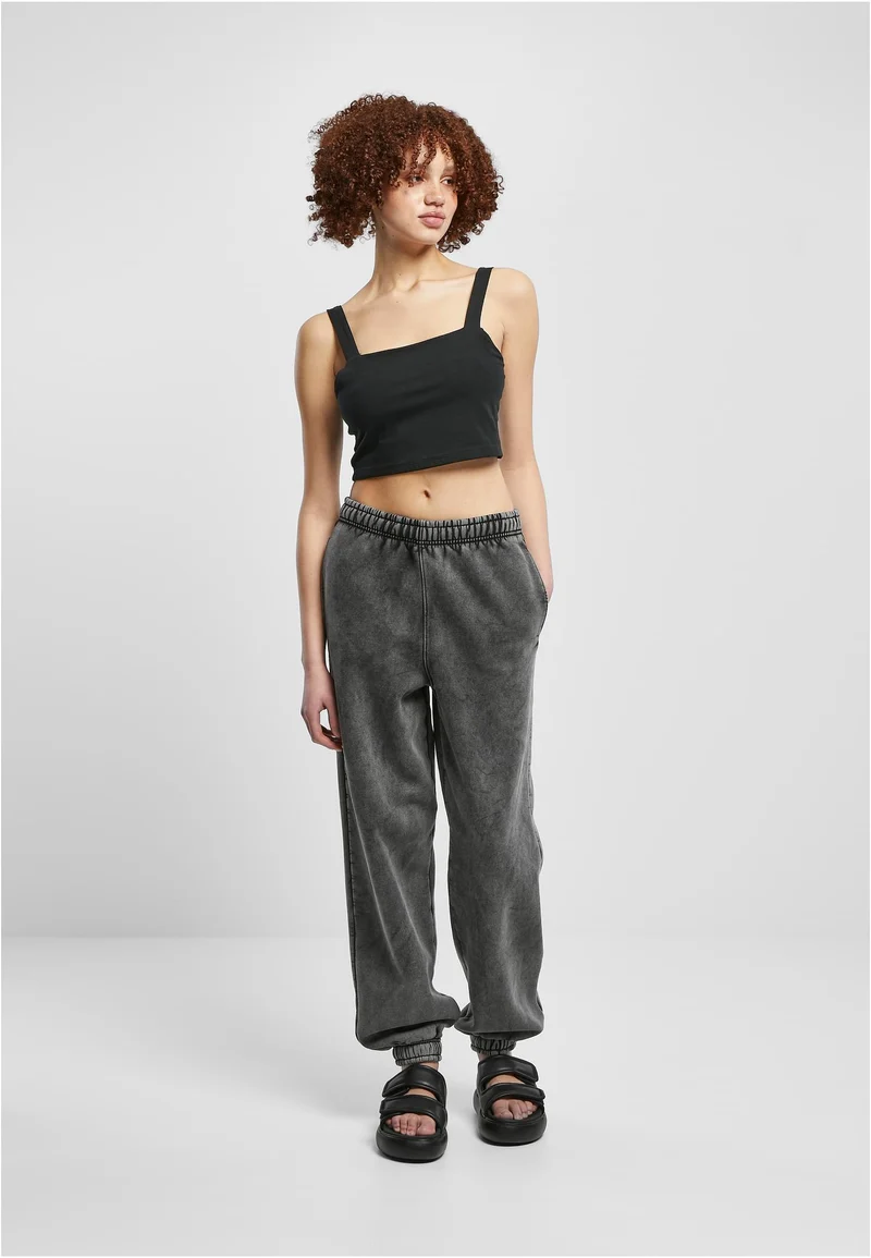 UC High Waist Stone Washed Sweat Pants