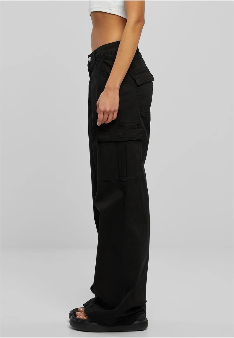 UC High Waist Wide Leg Twill Cargo Pants