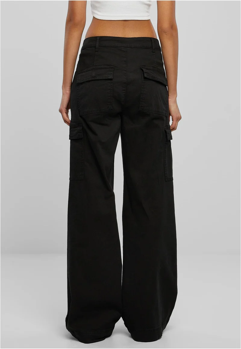 UC High Waist Wide Leg Twill Cargo Pants