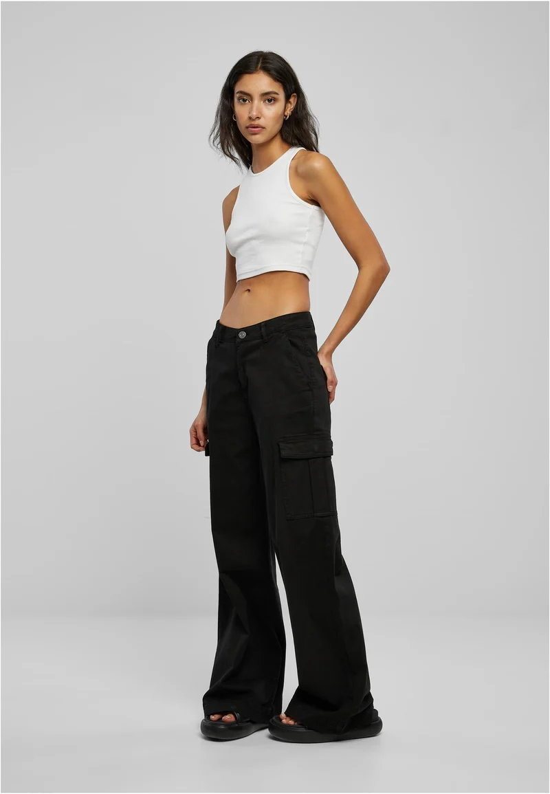 UC High Waist Wide Leg Twill Cargo Pants