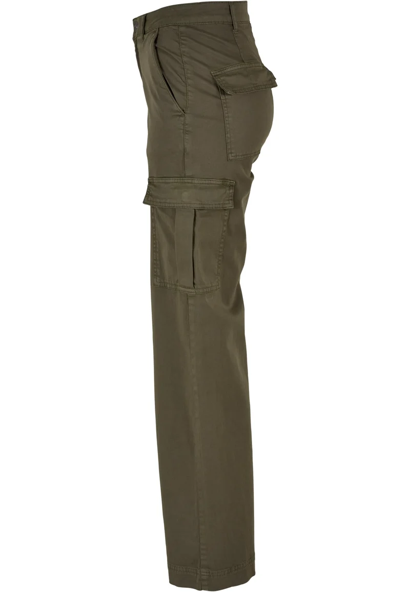 UC High Waist Wide Leg Twill Cargo Pants