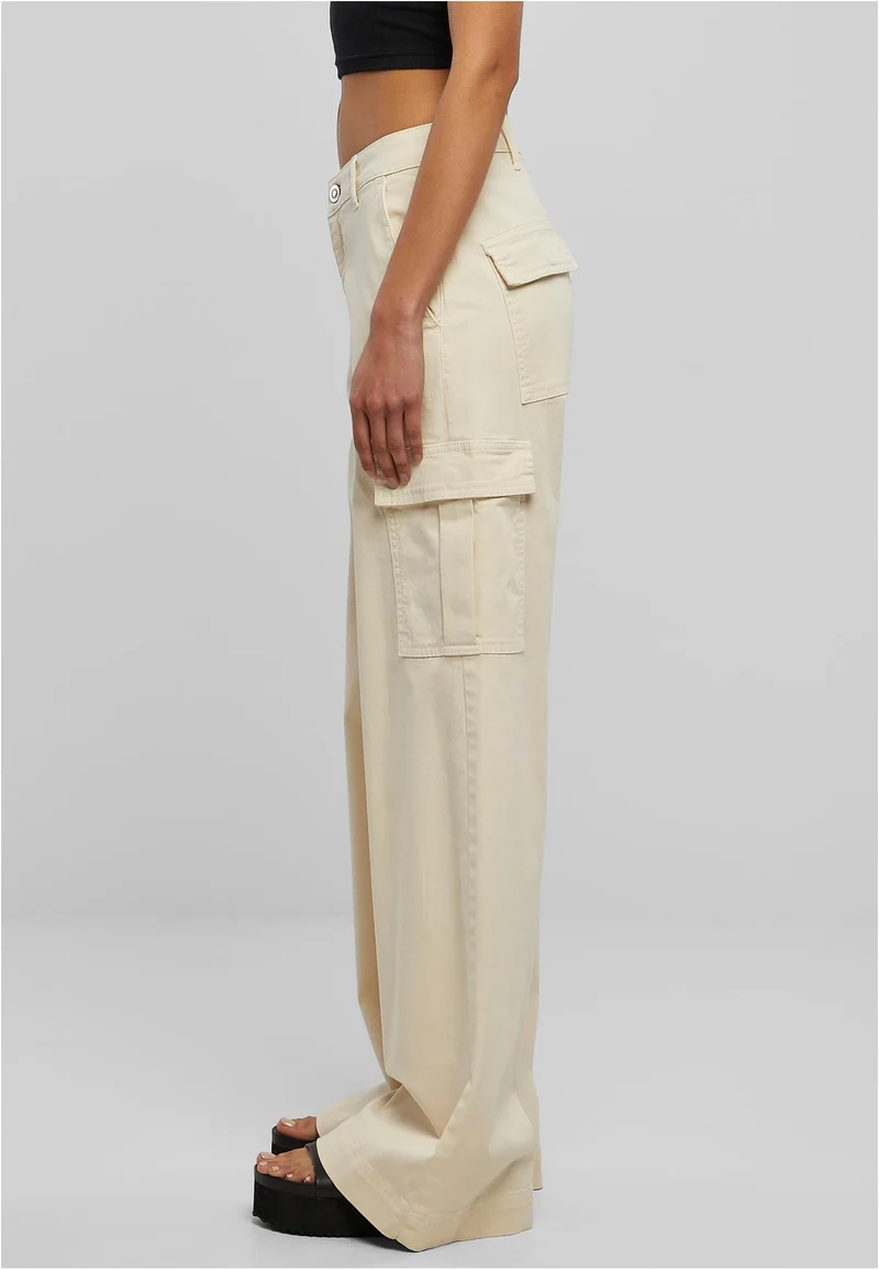 UC High Waist Wide Leg Twill Cargo Pants