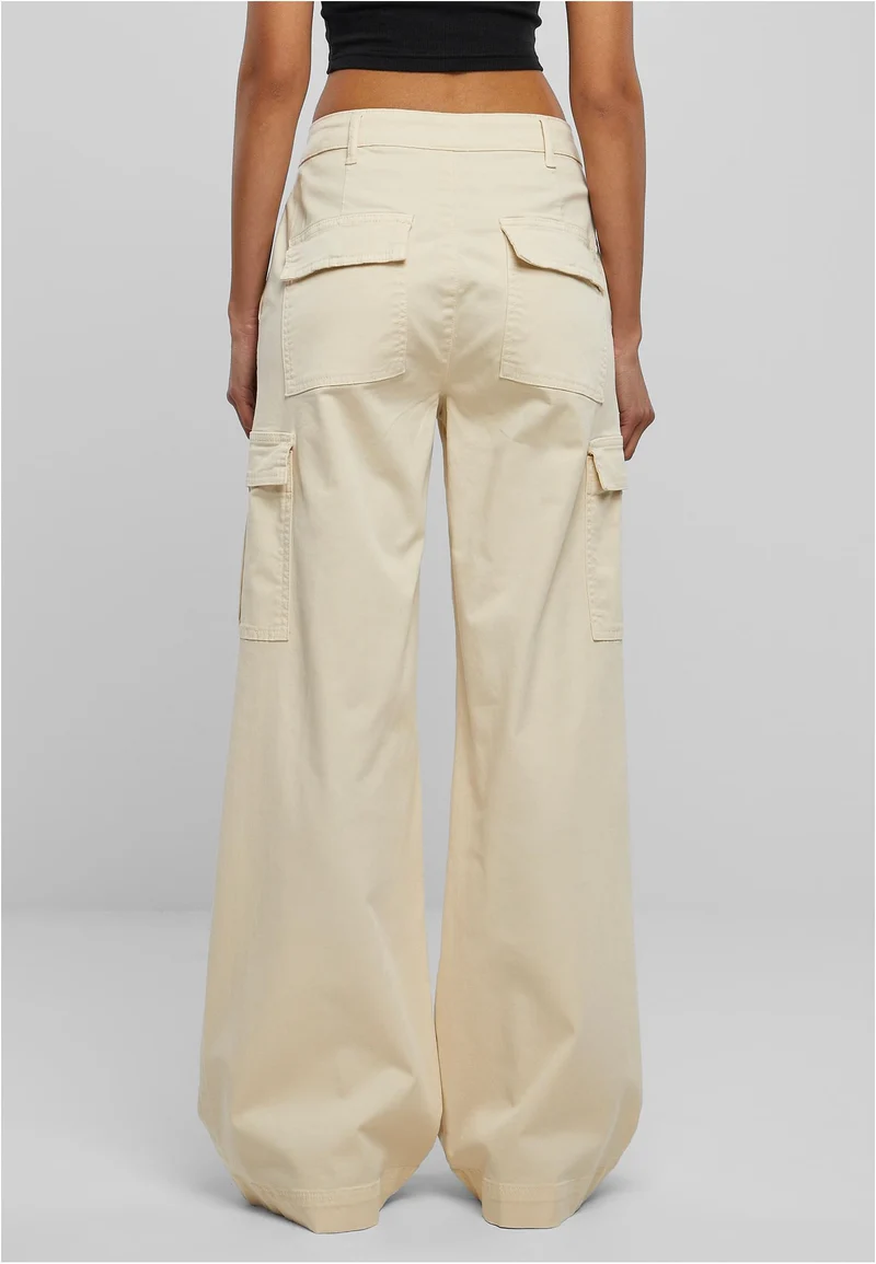 UC High Waist Wide Leg Twill Cargo Pants
