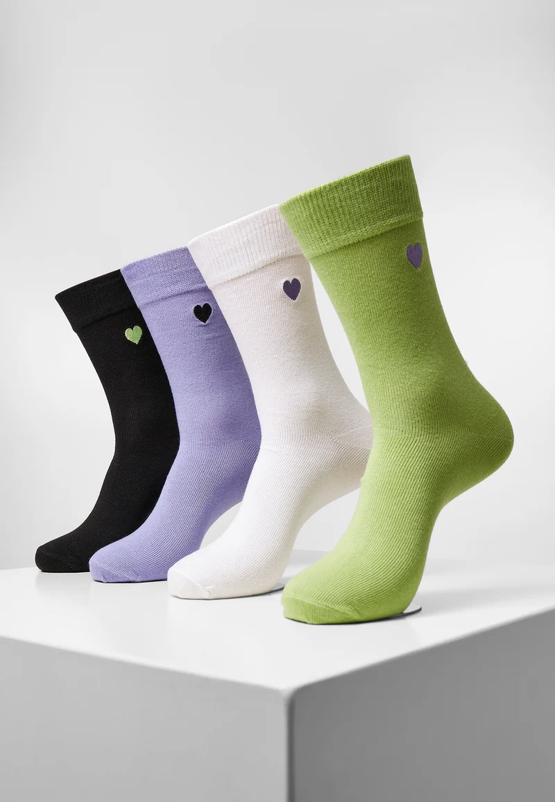 UC Heart Socks 4-Pack
