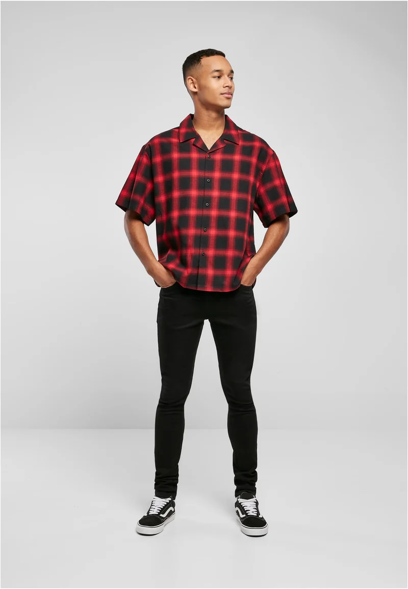 UC Loose Checked Resort Shirt