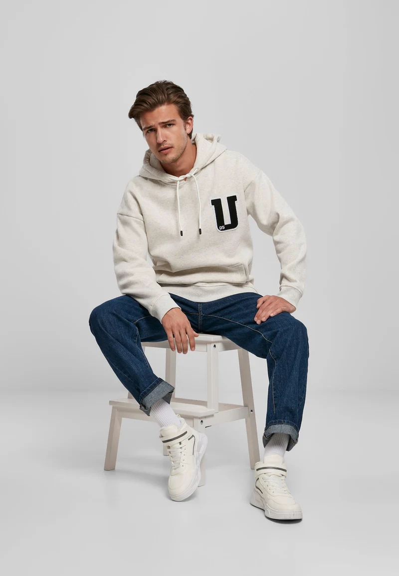 UC Oversized Frottee Patch Hoody