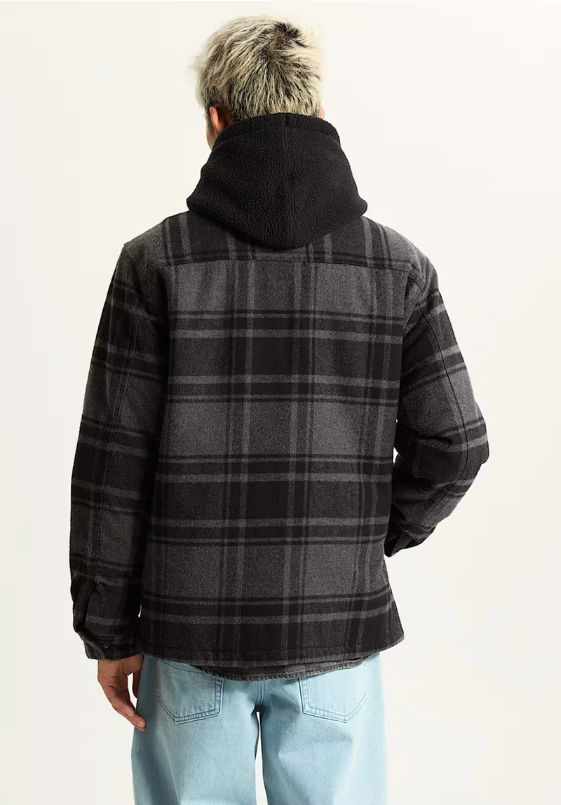 Piedmont Hooded Plaid Shacket