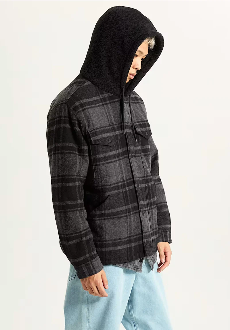 Piedmont Hooded Plaid Shacket
