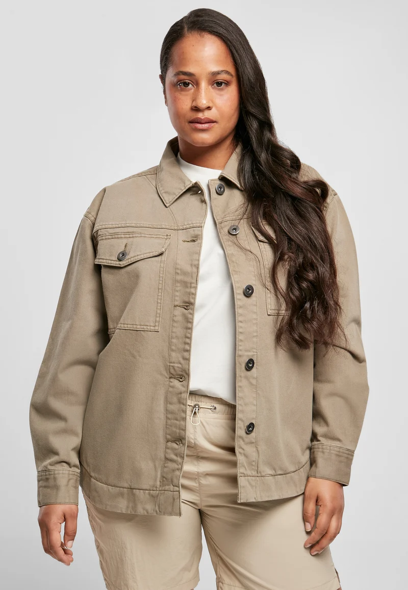 UC Ladies Oversized Shirt Jacket