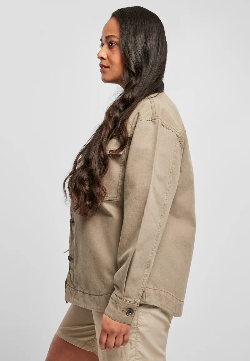 UC Ladies Oversized Shirt Jacket