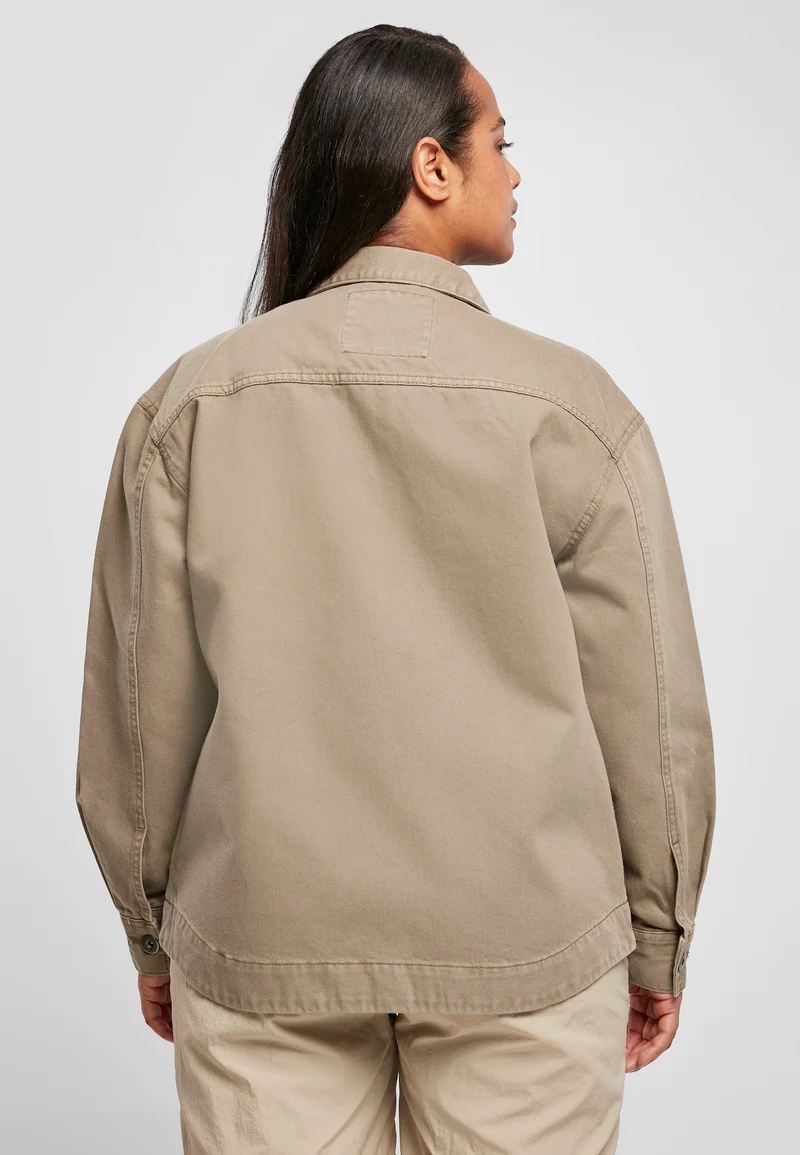 UC Ladies Oversized Shirt Jacket