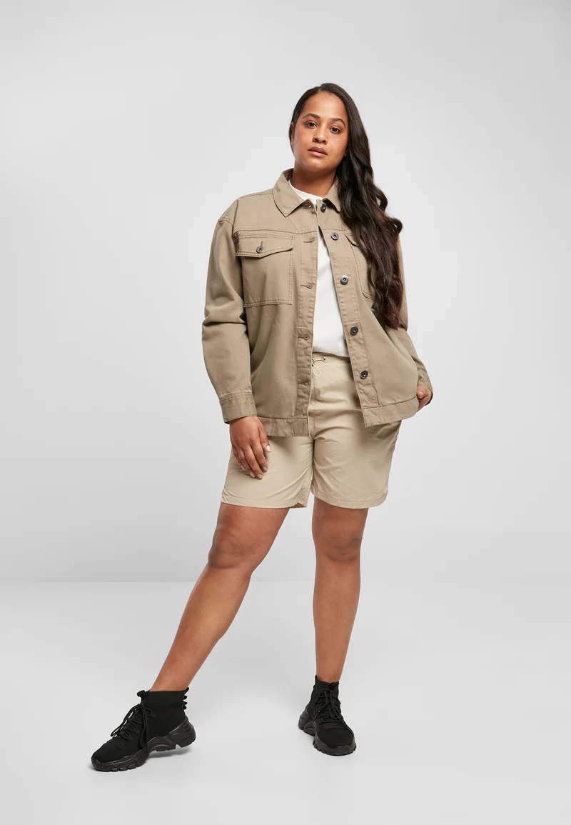 UC Ladies Oversized Shirt Jacket