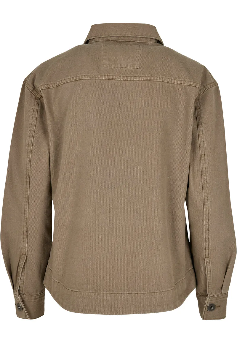 UC Ladies Oversized Shirt Jacket