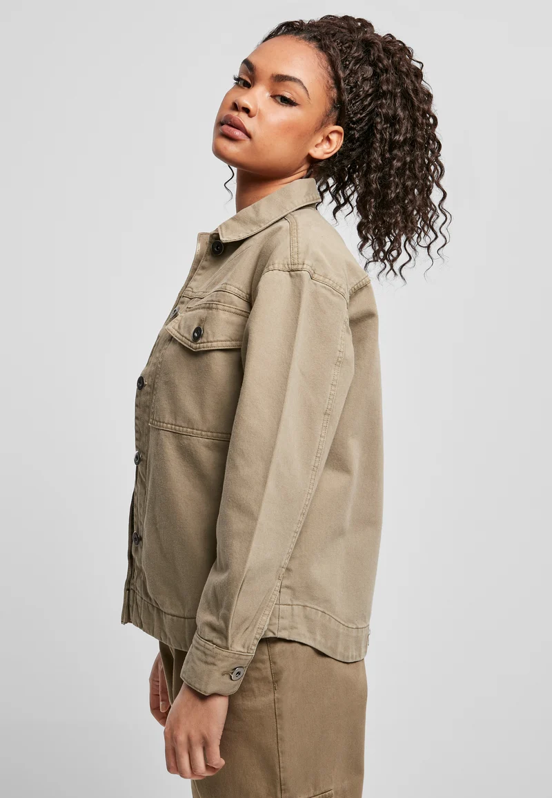 UC Ladies Oversized Shirt Jacket