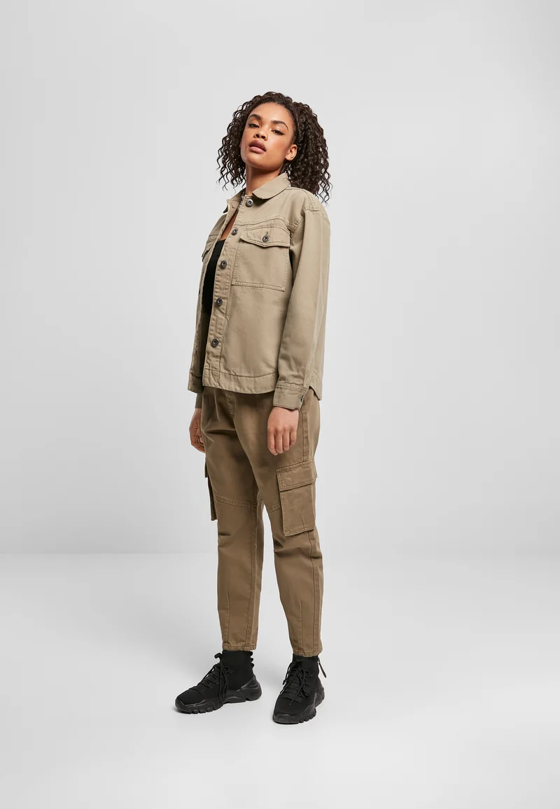 UC Ladies Oversized Shirt Jacket
