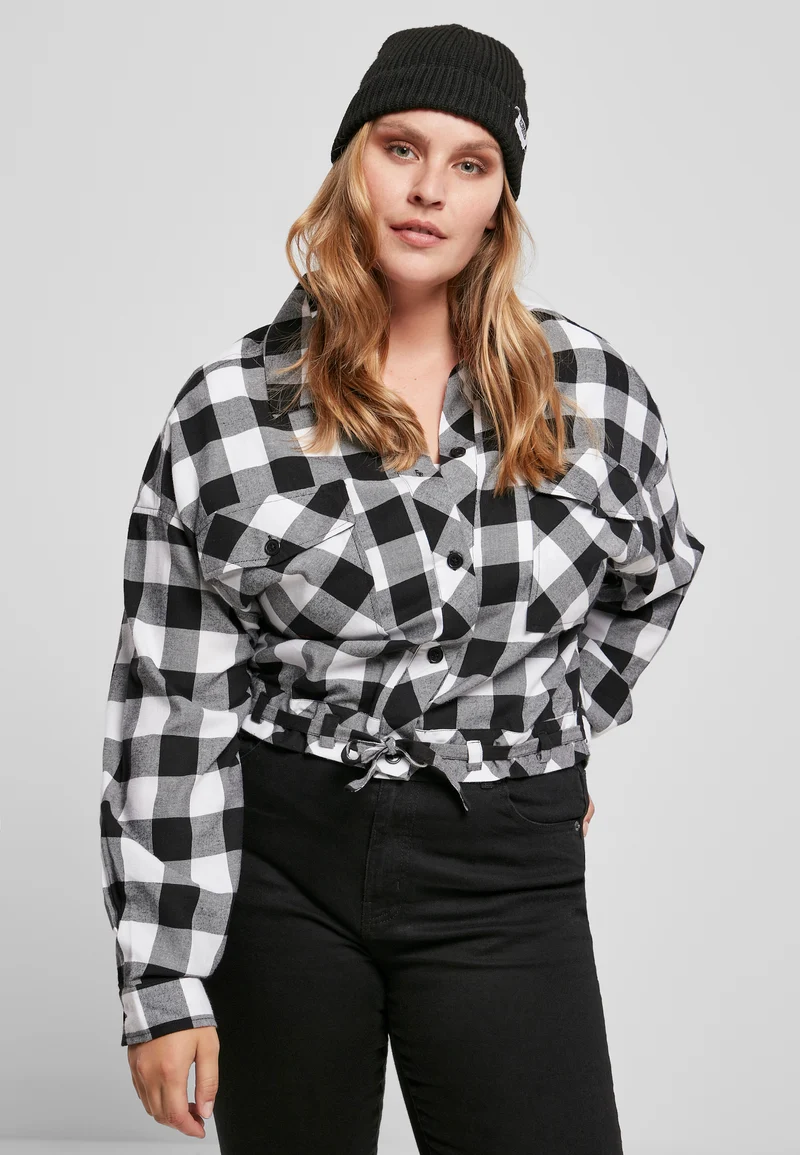 UC Short Oversized Check Shirt