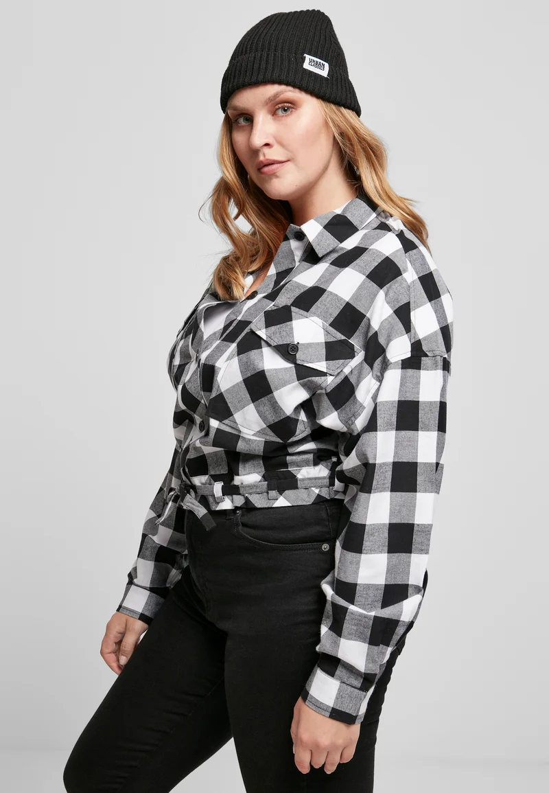 UC Short Oversized Check Shirt