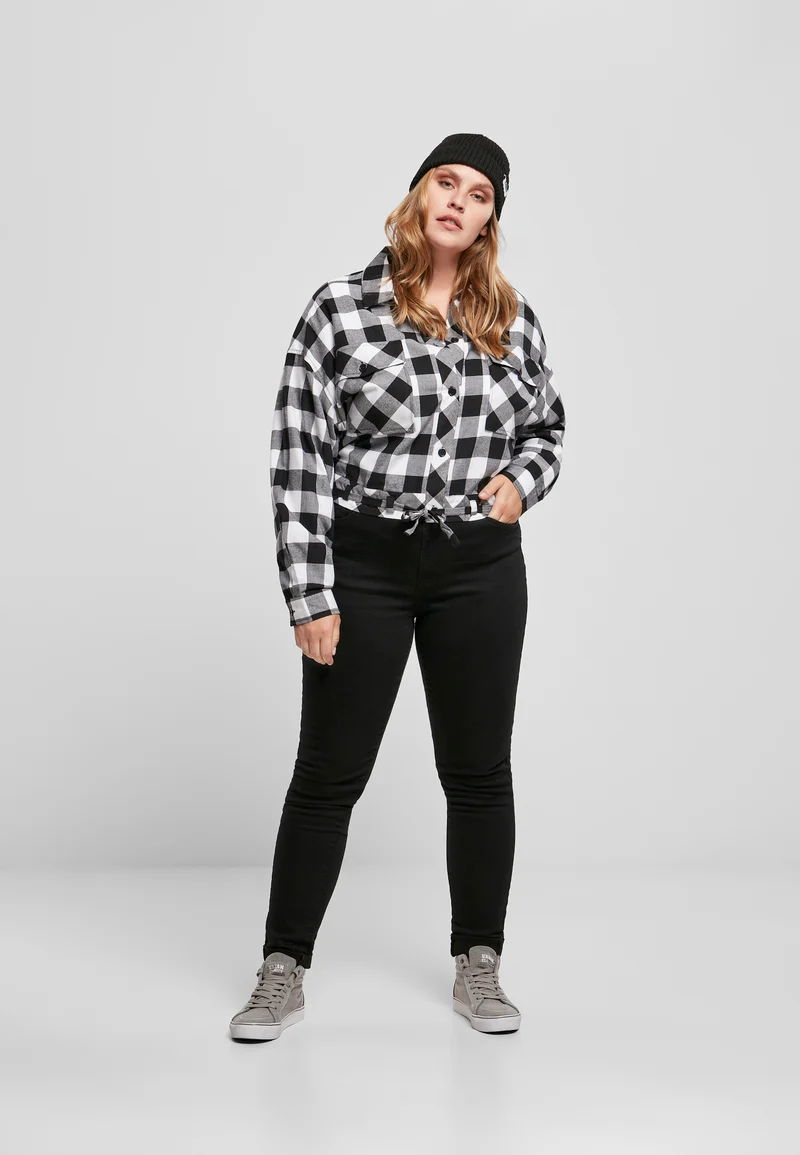 UC Short Oversized Check Shirt