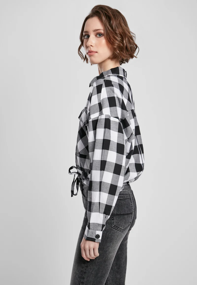 UC Short Oversized Check Shirt