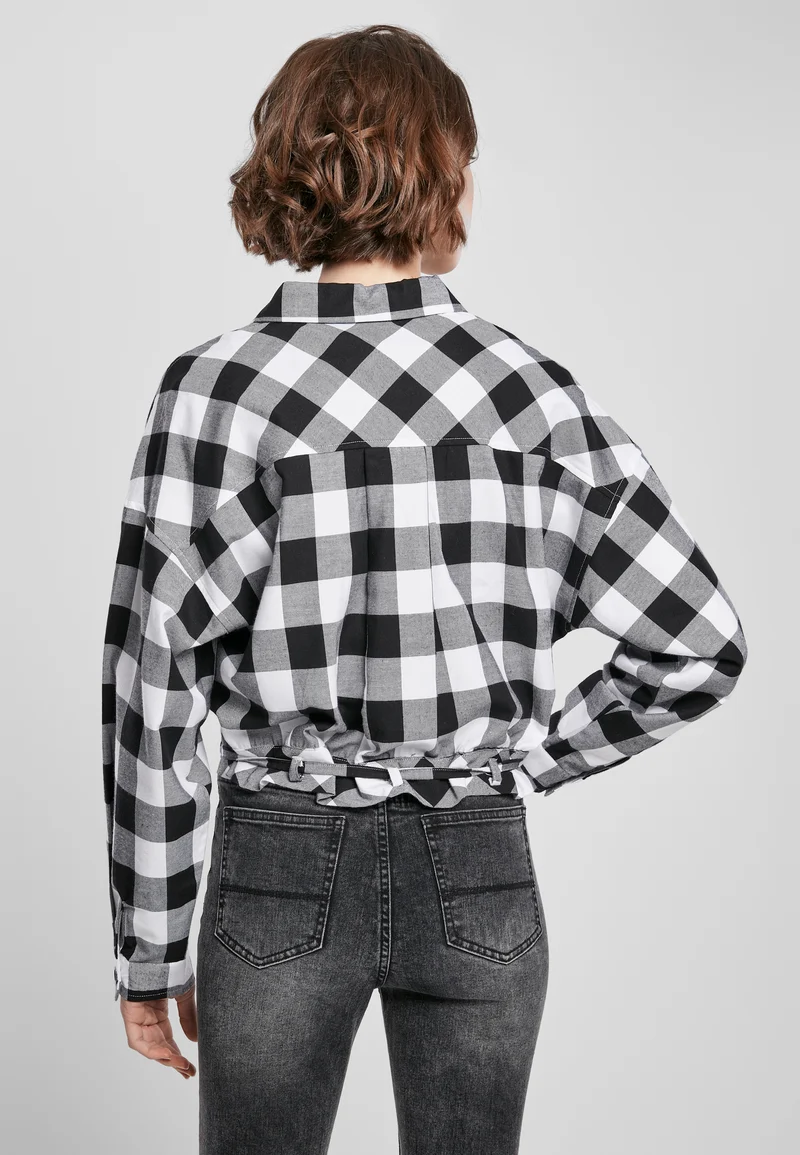 UC Short Oversized Check Shirt