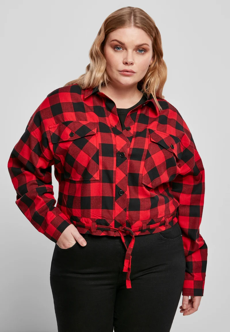 UC Short Oversized Check Shirt