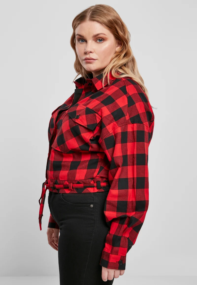 UC Short Oversized Check Shirt