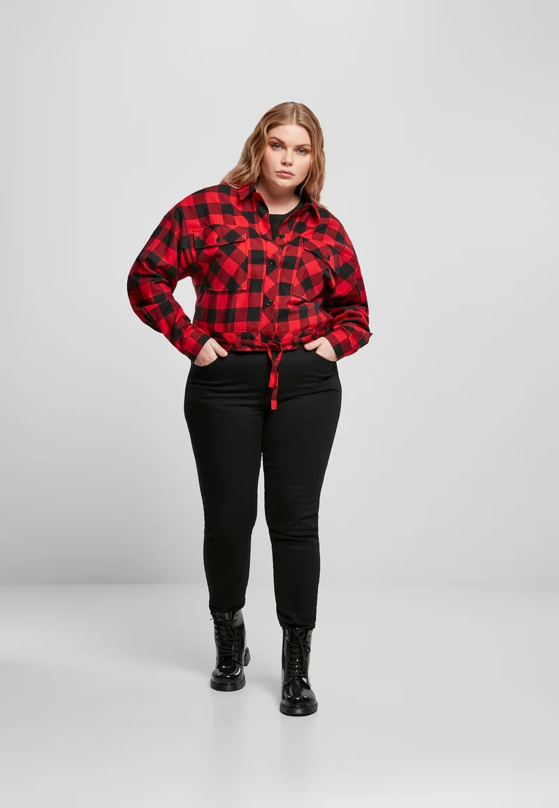 UC Short Oversized Check Shirt