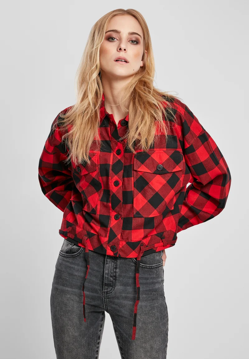 UC Short Oversized Check Shirt