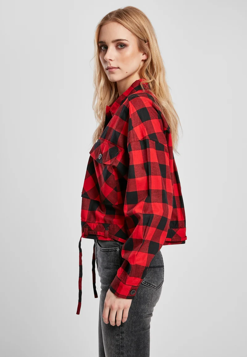 UC Short Oversized Check Shirt