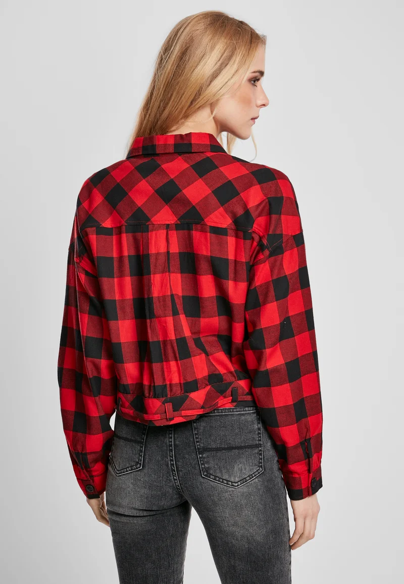 UC Short Oversized Check Shirt