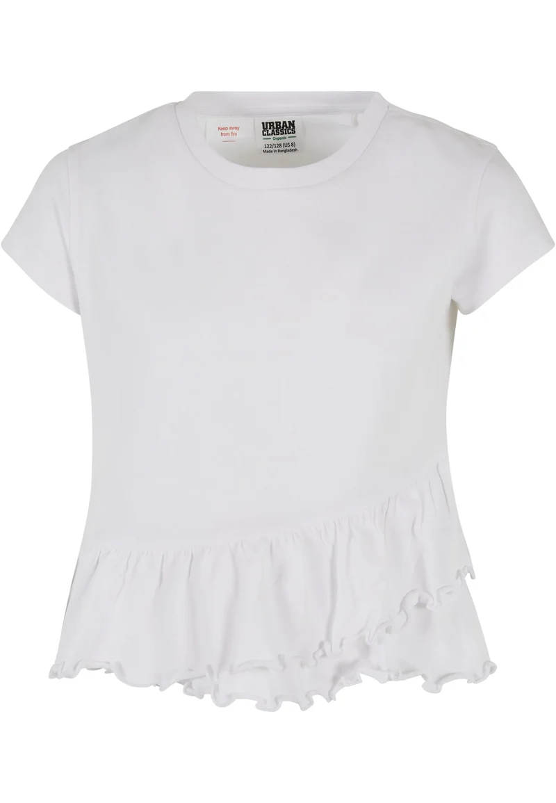 UC Girls Organic Volant Tee