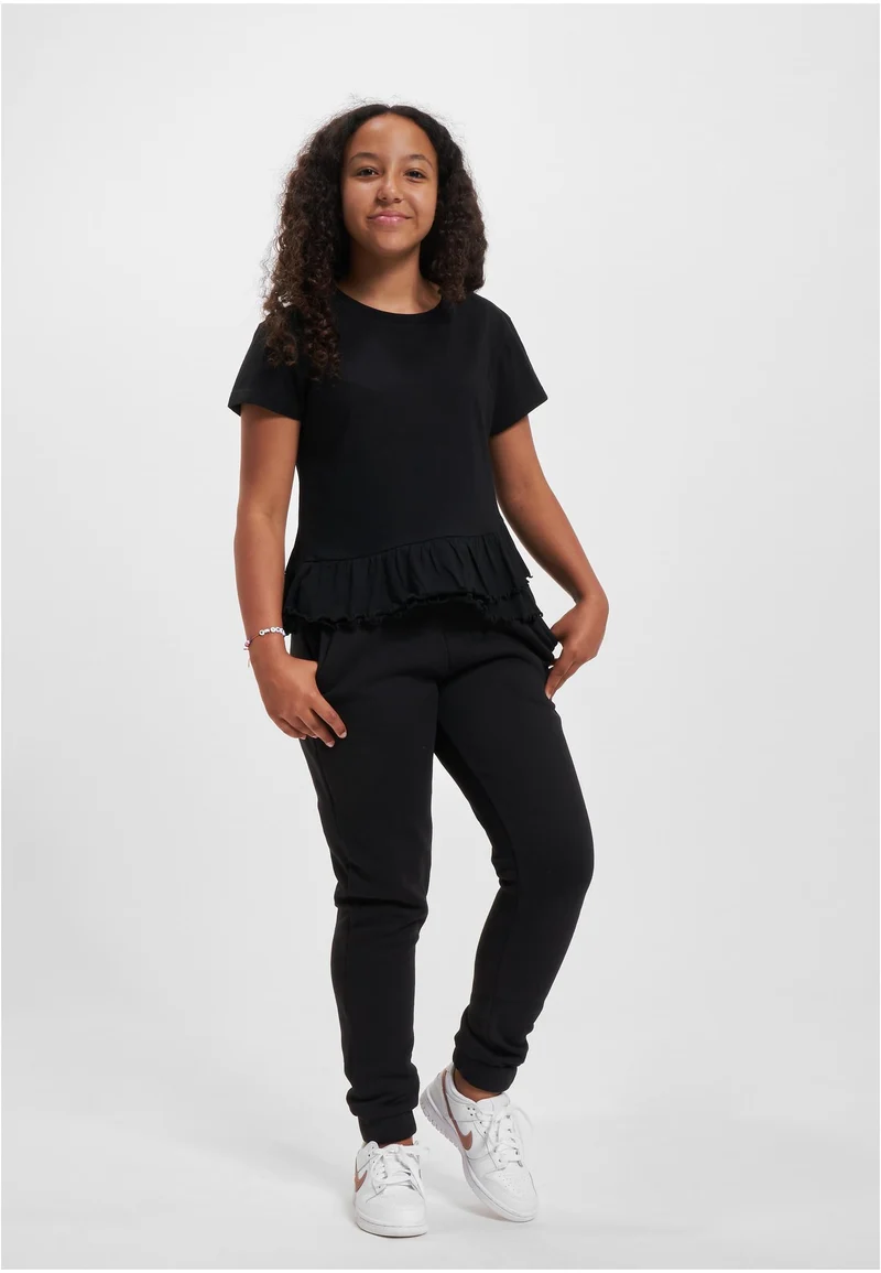 UC Girls Organic Volant Tee