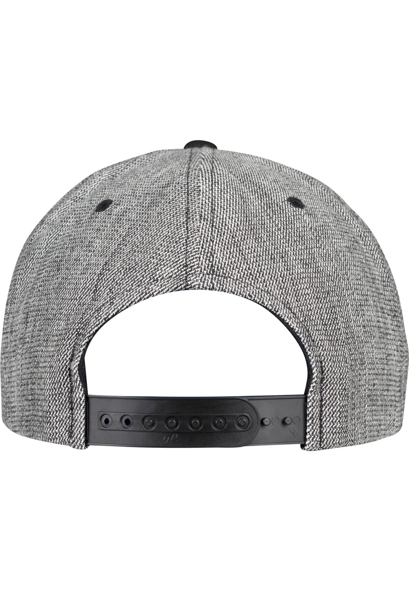 Melange Solid Snapback One Size