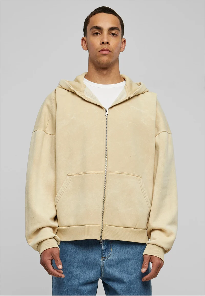 Heavy Stone Washed 90's Zip Hoodie