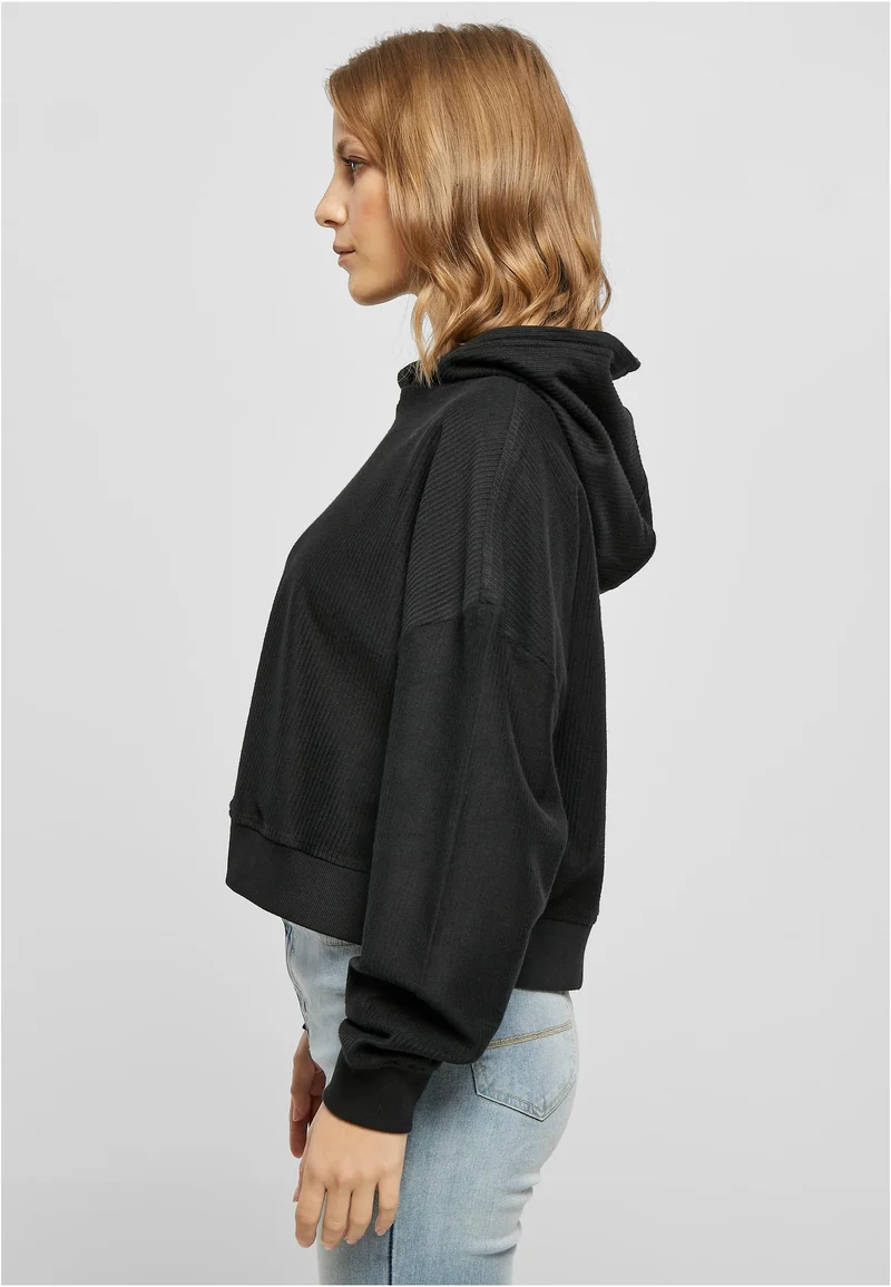 UC Oversized Short Rib Hoody