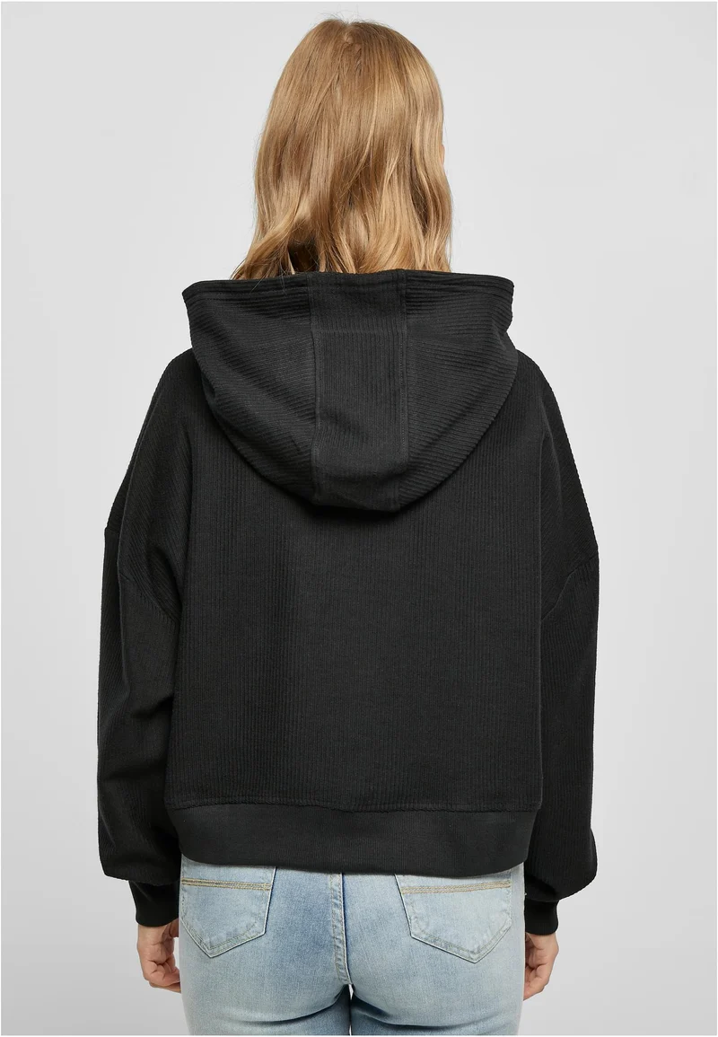 UC Oversized Short Rib Hoody