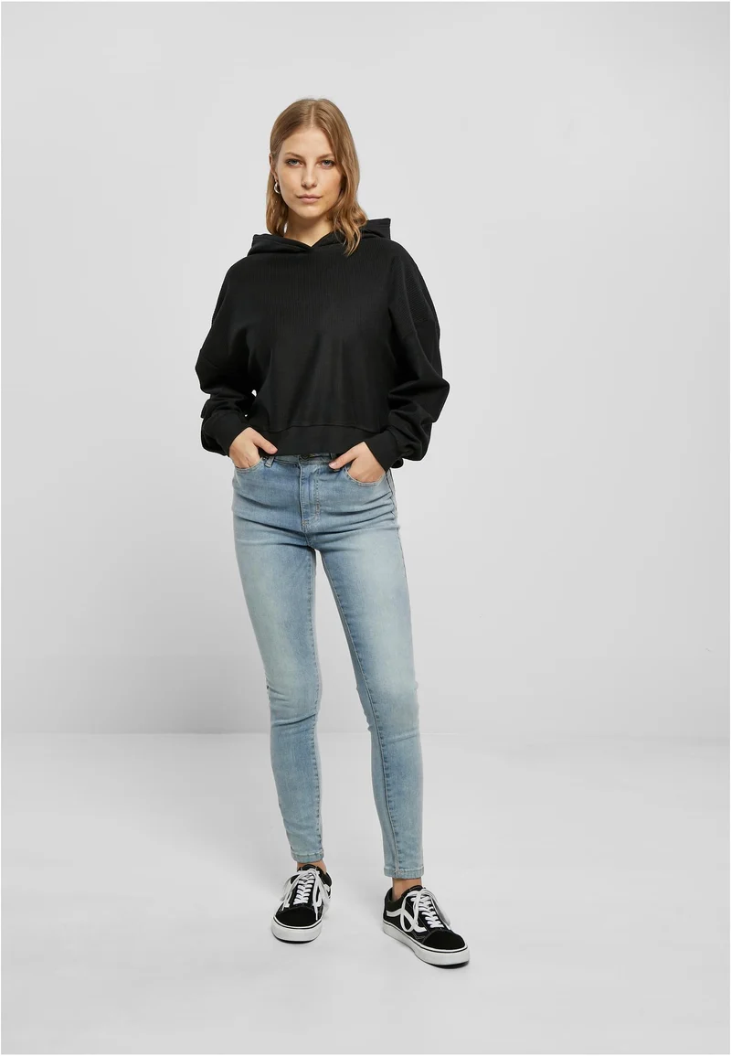 UC Oversized Short Rib Hoody