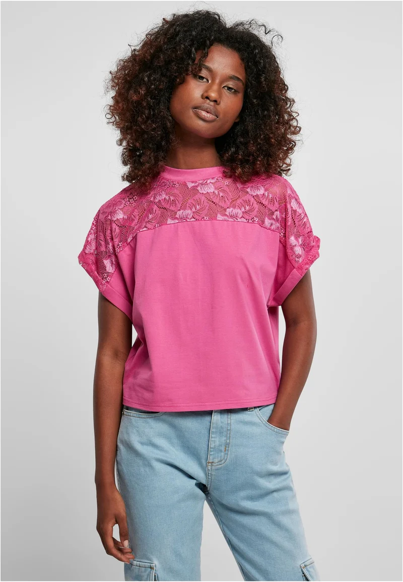 UC Short Oversized Lace Tee
