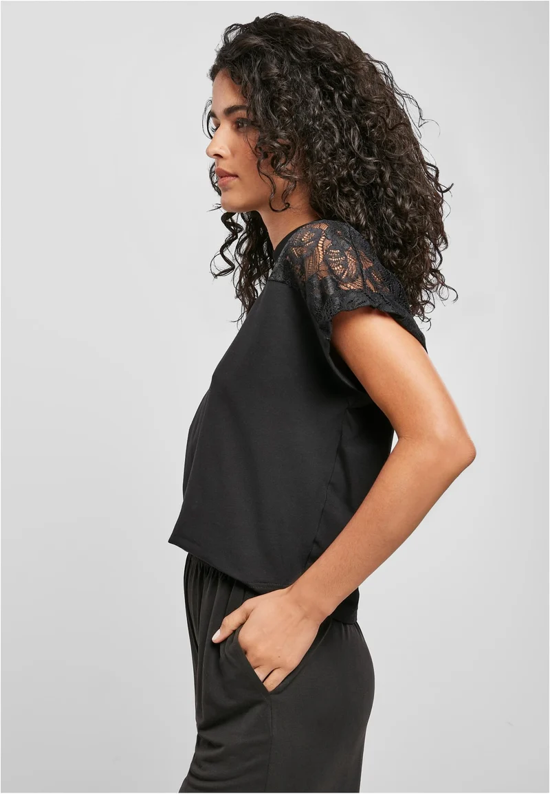 UC Short Oversized Lace Tee