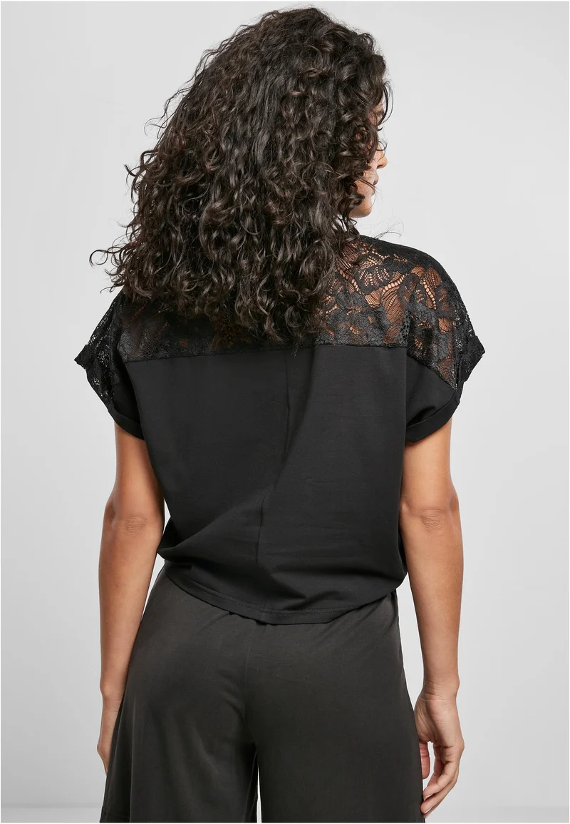 UC Short Oversized Lace Tee