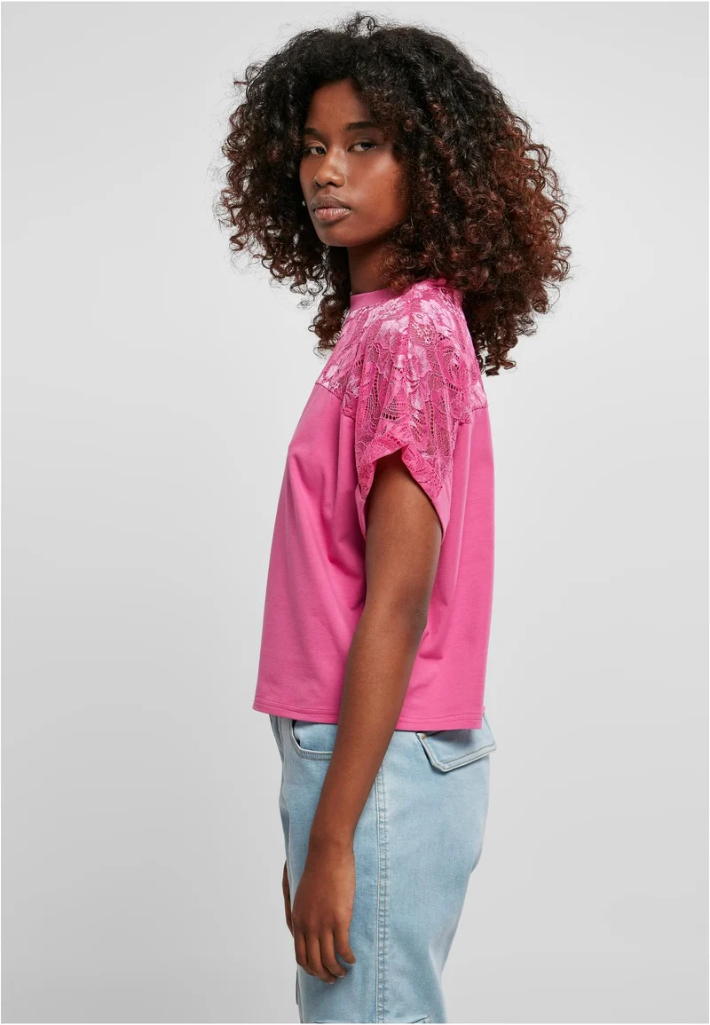 UC Short Oversized Lace Tee