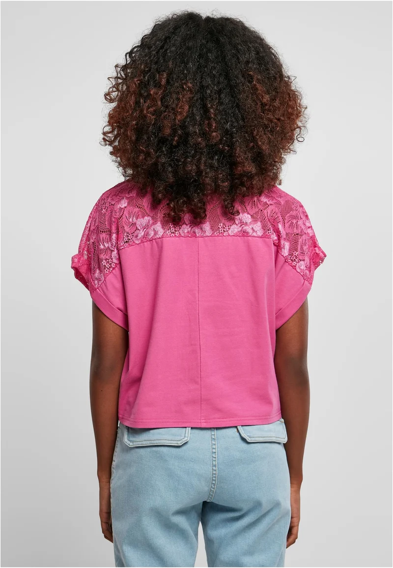 UC Short Oversized Lace Tee