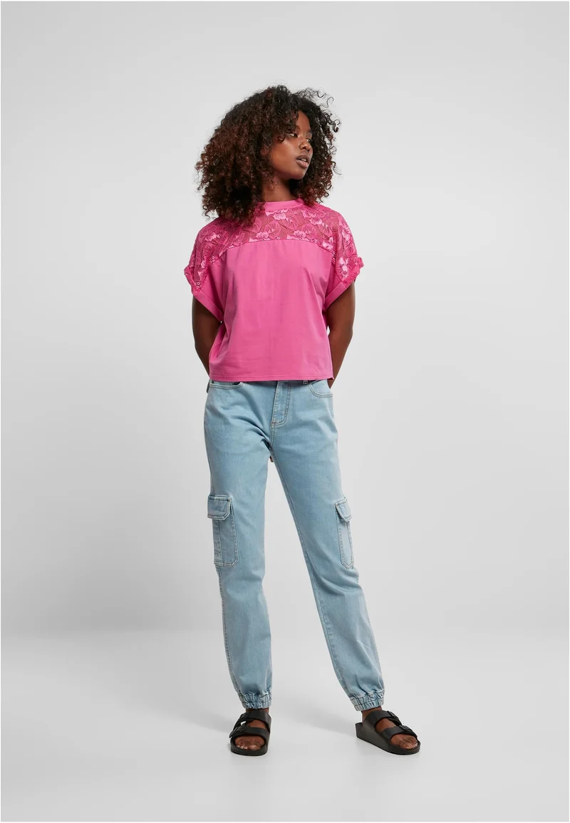UC Short Oversized Lace Tee