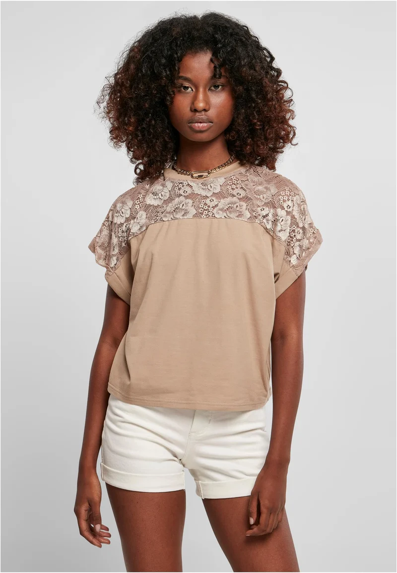 UC Short Oversized Lace Tee