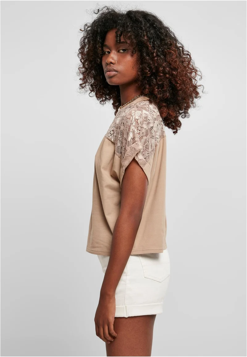 UC Short Oversized Lace Tee