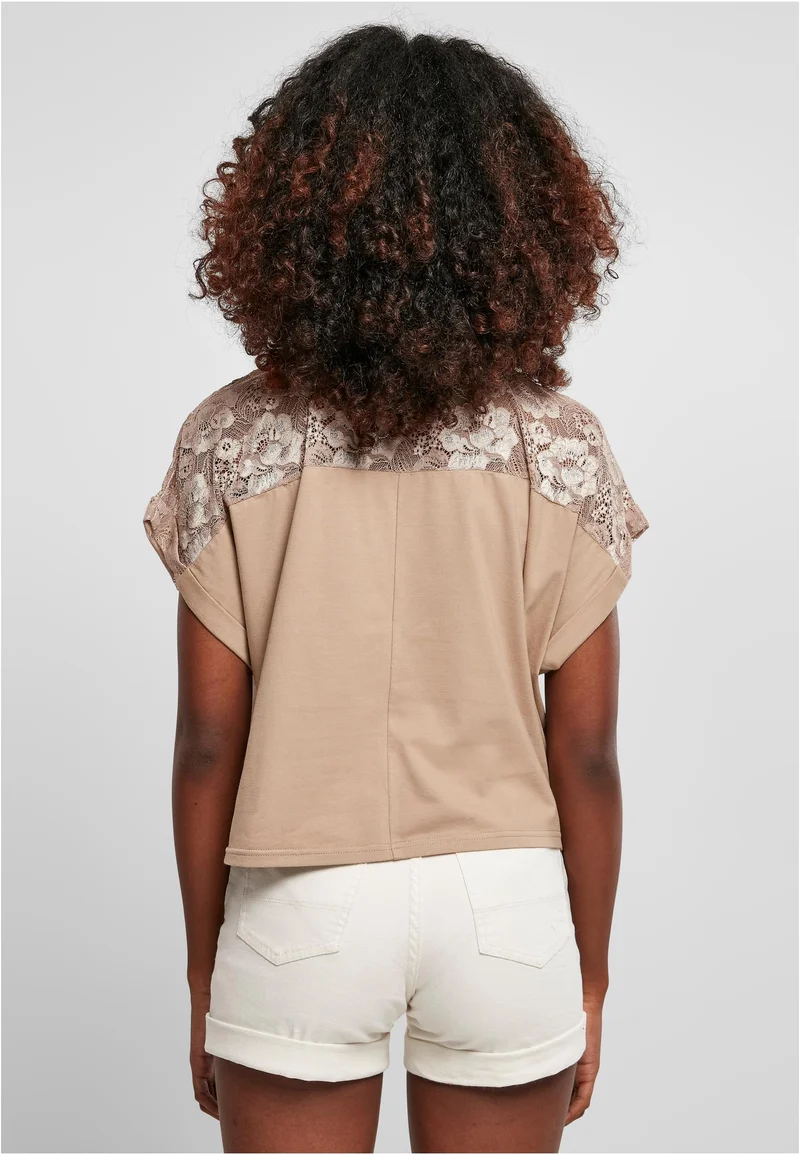UC Short Oversized Lace Tee