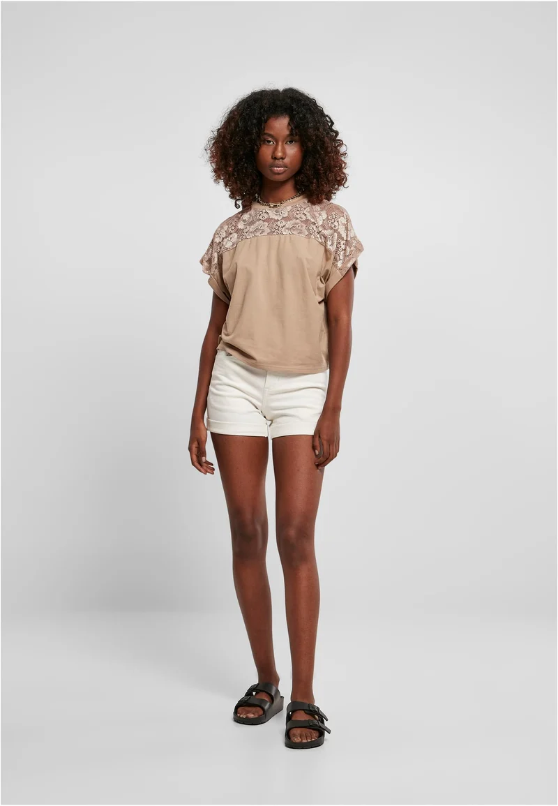 UC Short Oversized Lace Tee