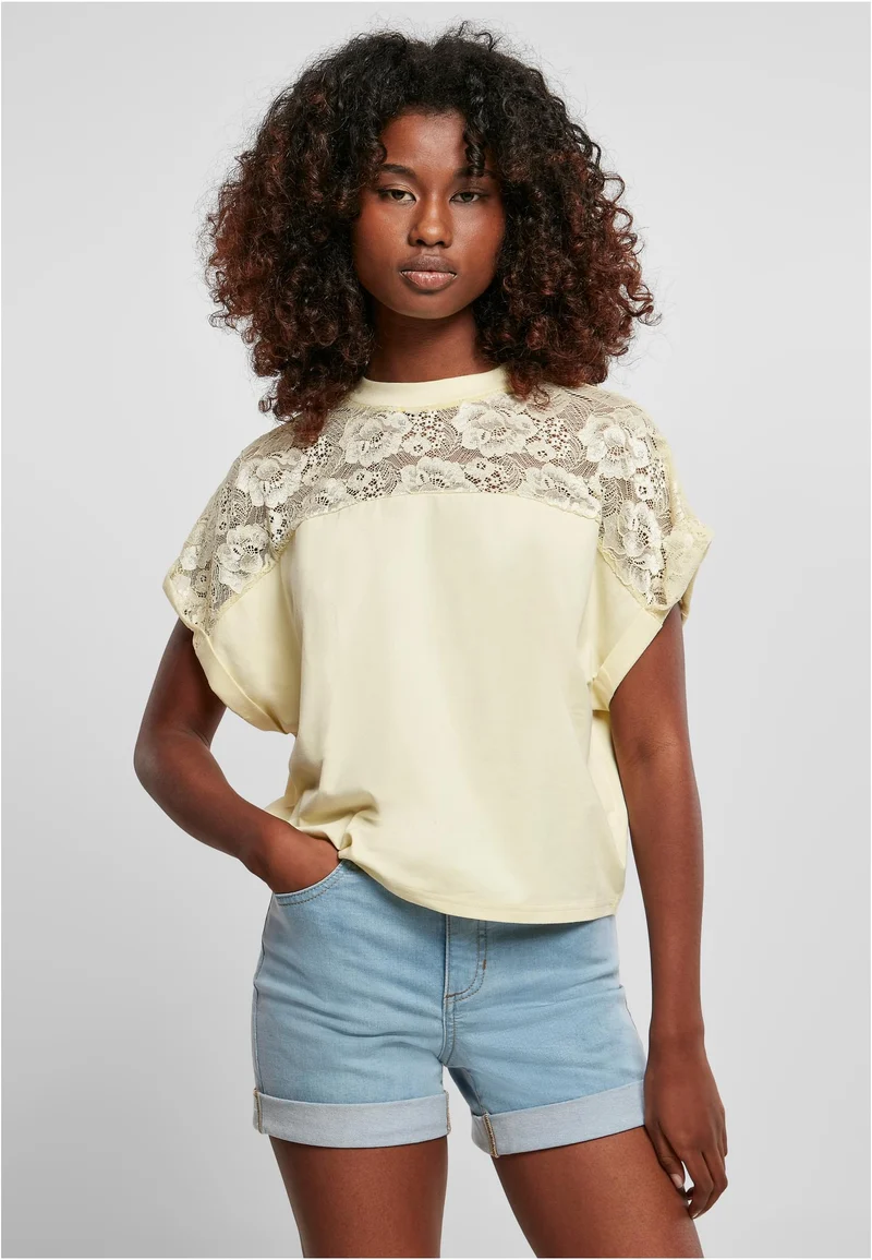 UC Short Oversized Lace Tee